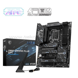 MSI Z890 Gaming Plus Wifi INTEL Z890 LGA1851 DDR5 9200Mhz(OC) WIFI ATX Anakart