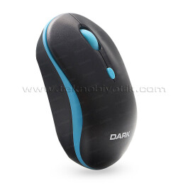Dark MSW100 Wireless Kablosuz Notebook Mouse - Mavi/Siyah (DK-AC-MSW100B)