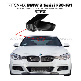 FitCamX - BMW 3 Serisi F30,F31 Modele Özel 4K Araç Kamerası (2012-2018))(FT-J6102-F3)