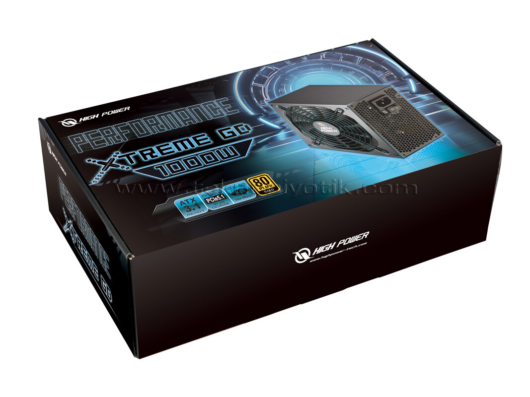 High Power Performance ATX 3.1 1000W 80+ GOLD PCIe 5.1 ATX Güç Kaynağı ...