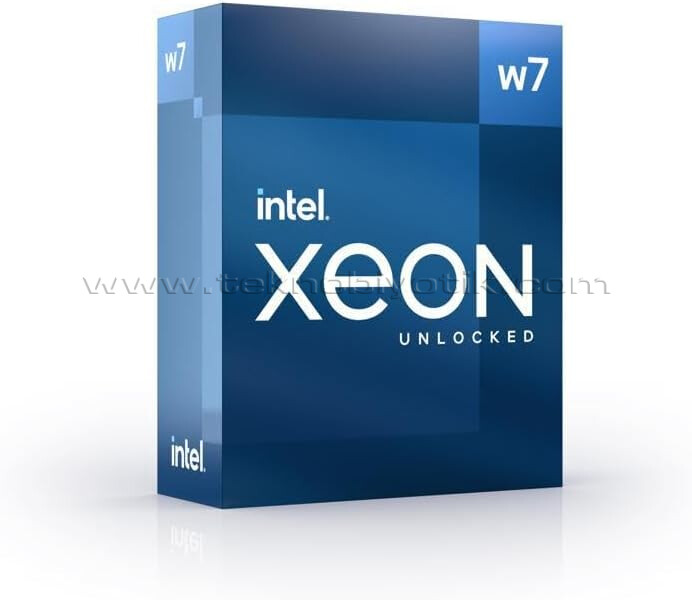 Intel® Xeon® W7-2475X İşlemci (37,5M Önbellek, 2.6 GHz, Max 4,80