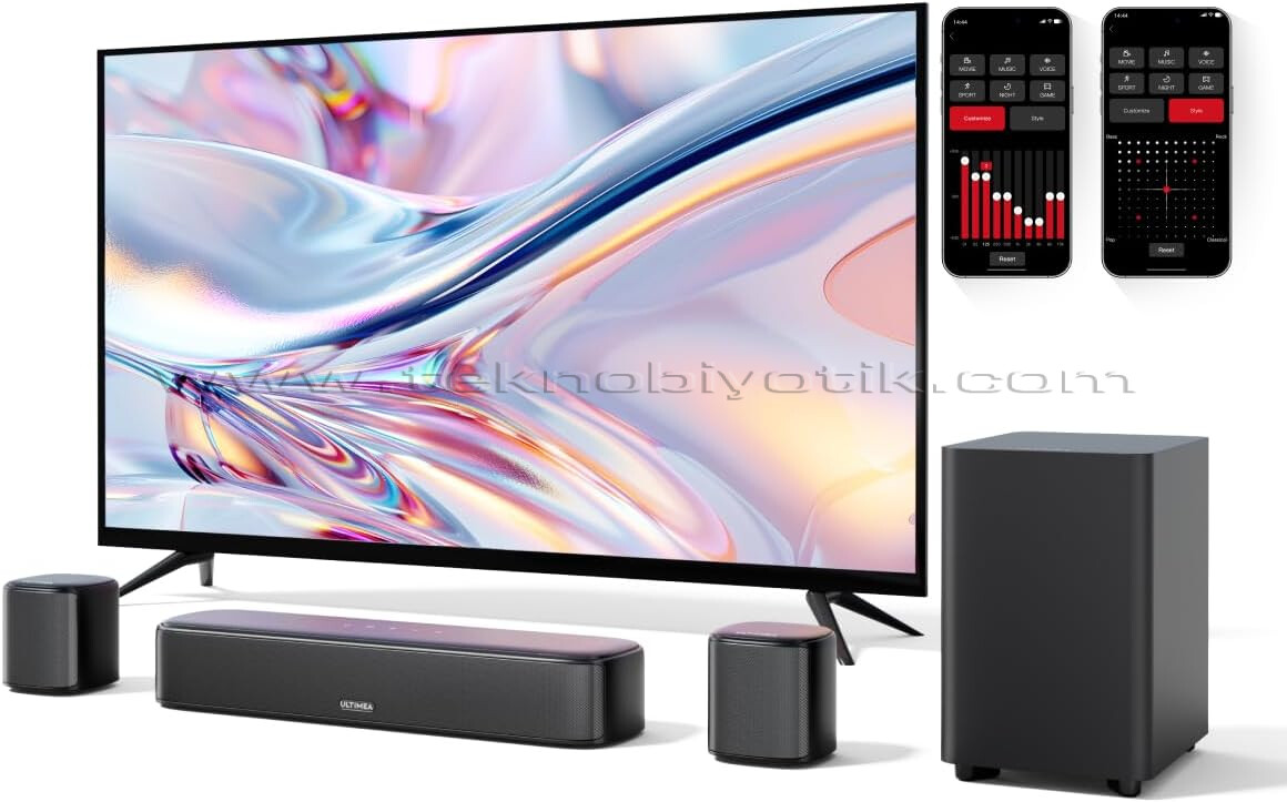 ULTIMEA Aura A30 Virtual Surround 5.1 Kanal Soundbar 4