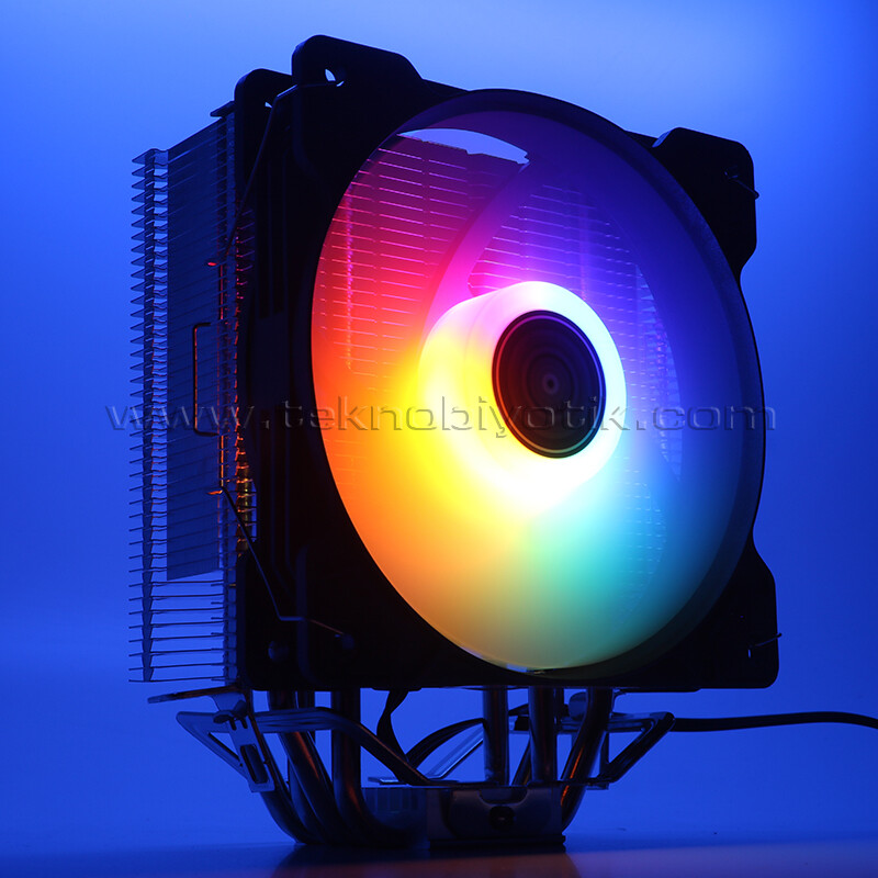 Dark Freezer X123 12cm FRGB Led Fanlı, Intel / AMD Uyumlu, 4Pin