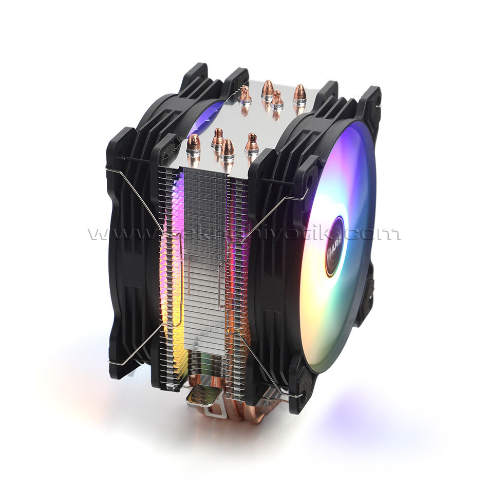 Dark Freezer X123 DUO 2x120mm Fixed RGB Fanlı Kule Tipi Soğutucu