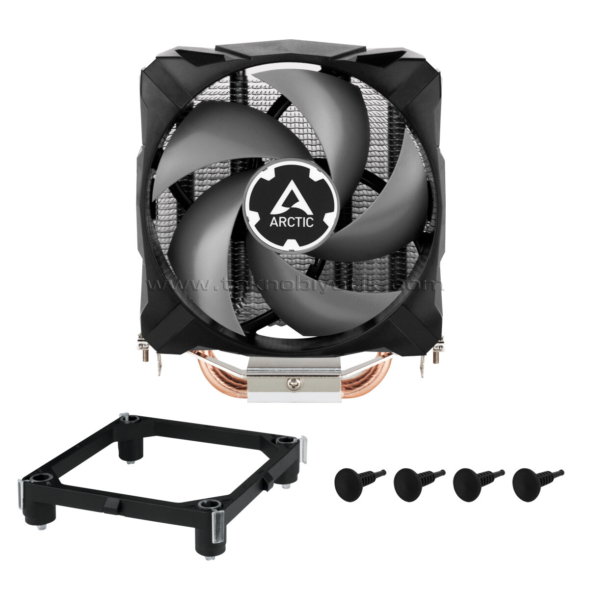 PC用ファン・クーラー aquaaero5 XT Arctic Freezer 7 X Co Intel / AMD Uyumlu 2x Isı Borulu, PWM Fanlı
