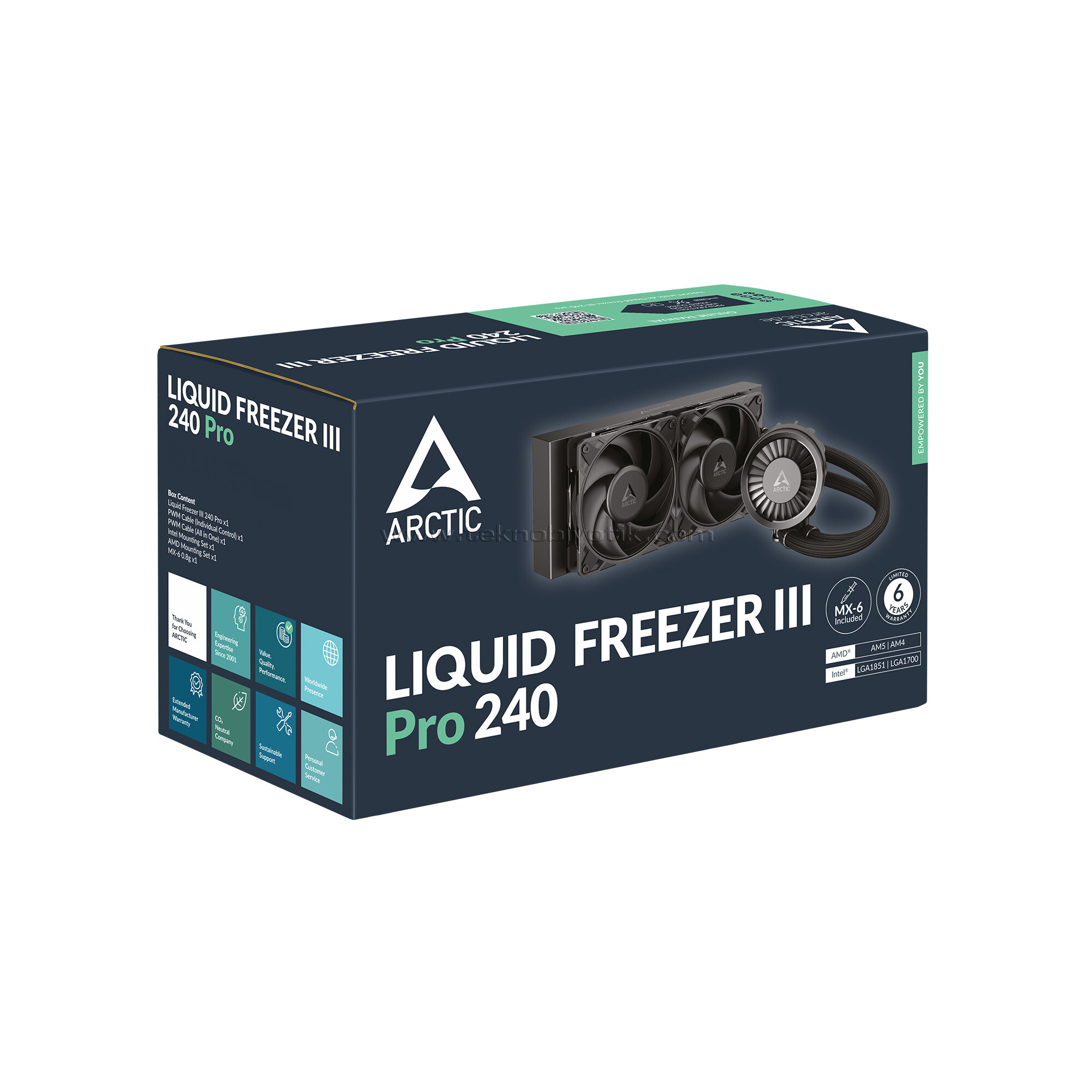 Arctic Liquid Freezer III Pro 240 Intel / AMD Uyumlu, 240mm