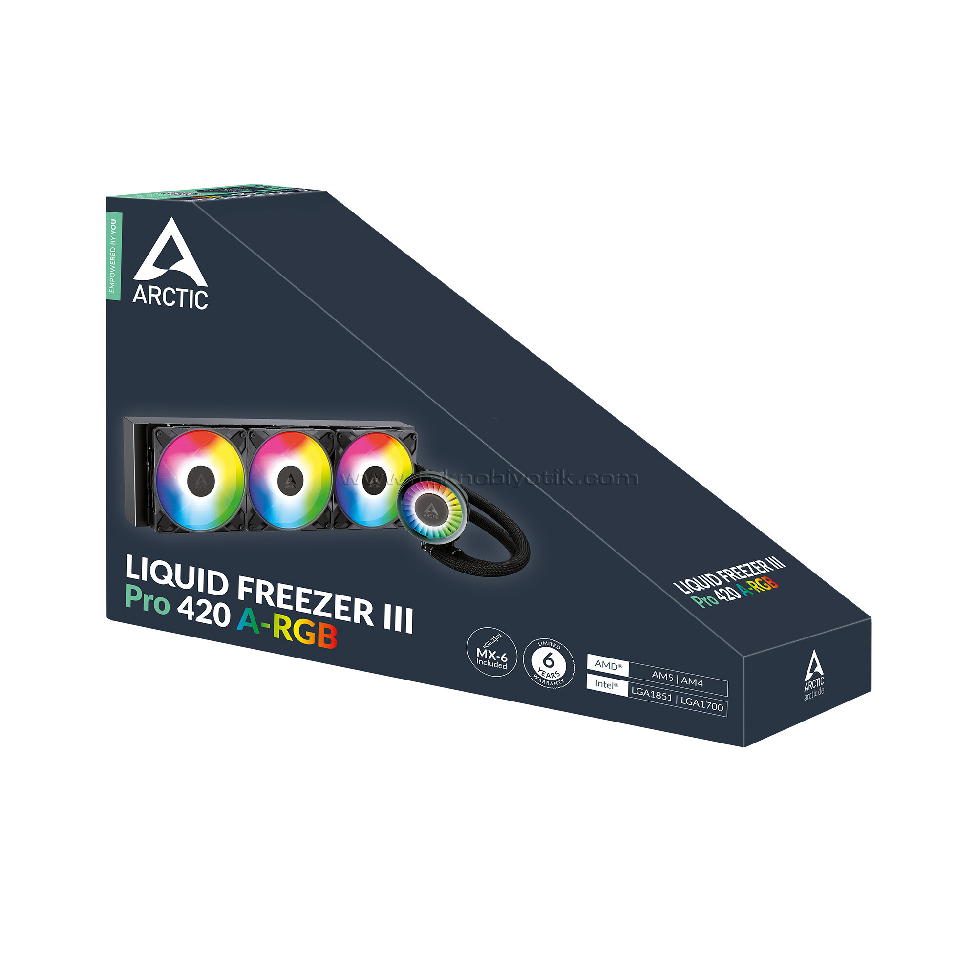 Arctic Liquid Freezer III Pro 420 A-RGB Intel / AMD Uyumlu, 420mm