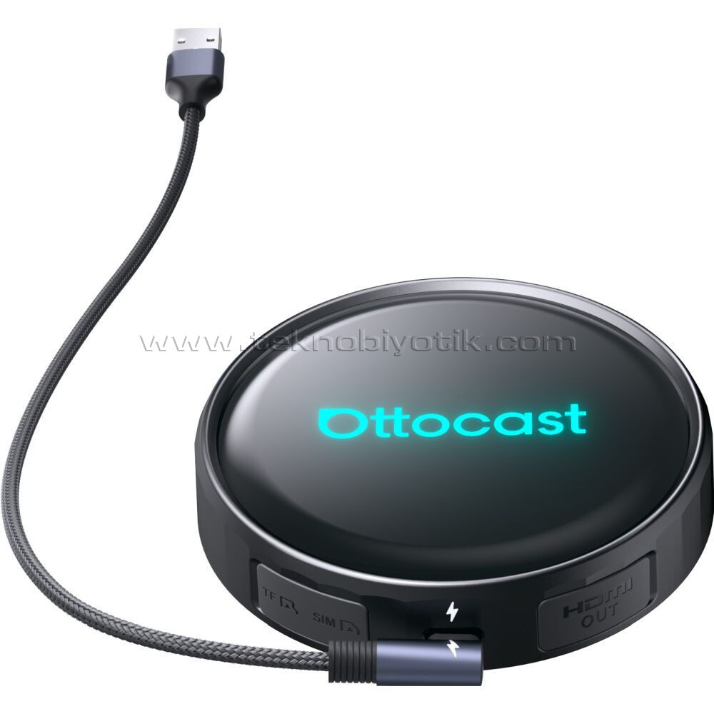 Ottocast Aibox P3 PRO Android 13,8+128GB SM6225 Chipset, Cloud SIM