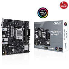 Asus Prime A620M-K 7200 (OC) Mhz DDR5 Soket AM5 M.2 VGA HDMI MATX Anakar...