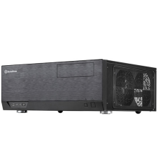SilverStone GD09B-C USB 3.0 Type-C, Kompakt ATX HTPC Kasası (GD09B-C)...
