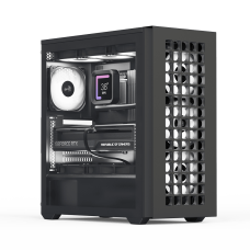 Aerocool D502A 3.1 4X12CM A- SIK ON PANEL TEMPERED CAM YAN PANEL AE-D502A-BK ATX RGB Mesh Front USB-C 850W PSU 80+ Gold
