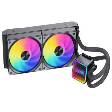 Dark AquaForce W247 240mm 2x12cm ARGB LED Fan + Pompa Intel & AMD Uy...