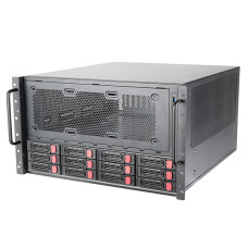SilverStone RM61-312 SUNUCU SERVER 360MM RADYATOR DESTEKLI 12 ADET HDD YUVALI SSI-EEB 8X PCI GENISLETME CIFT YUVALI 2X 1X SERVER RM61-312 E-ATX USB-C