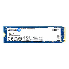 Kingston NV3 500GB 5000MB/3000MBs Gen 4x4 NVMe PCIe M2 SSD (SNV3S/500G) ...