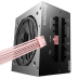 Raijintek AMPERE 850W 80+ PLATINUM ATX 3.1 Ampere PCIe 5.1 Full Moduler Siyah Güç Kaynağı (0R30B00014)